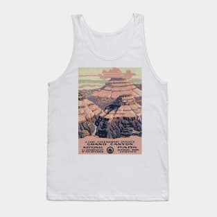 Grand Canyon - Vintage Travel Poster Tank Top